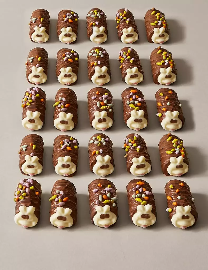 These Mini Colin the Caterpillars are available in sets of 25 and can be pre-ordered from M&S (