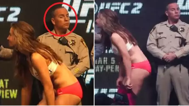 Miesha Tate Got Revenge On The Police Officer Who Sneaked A Peek At Her Arse During UFC Weigh In