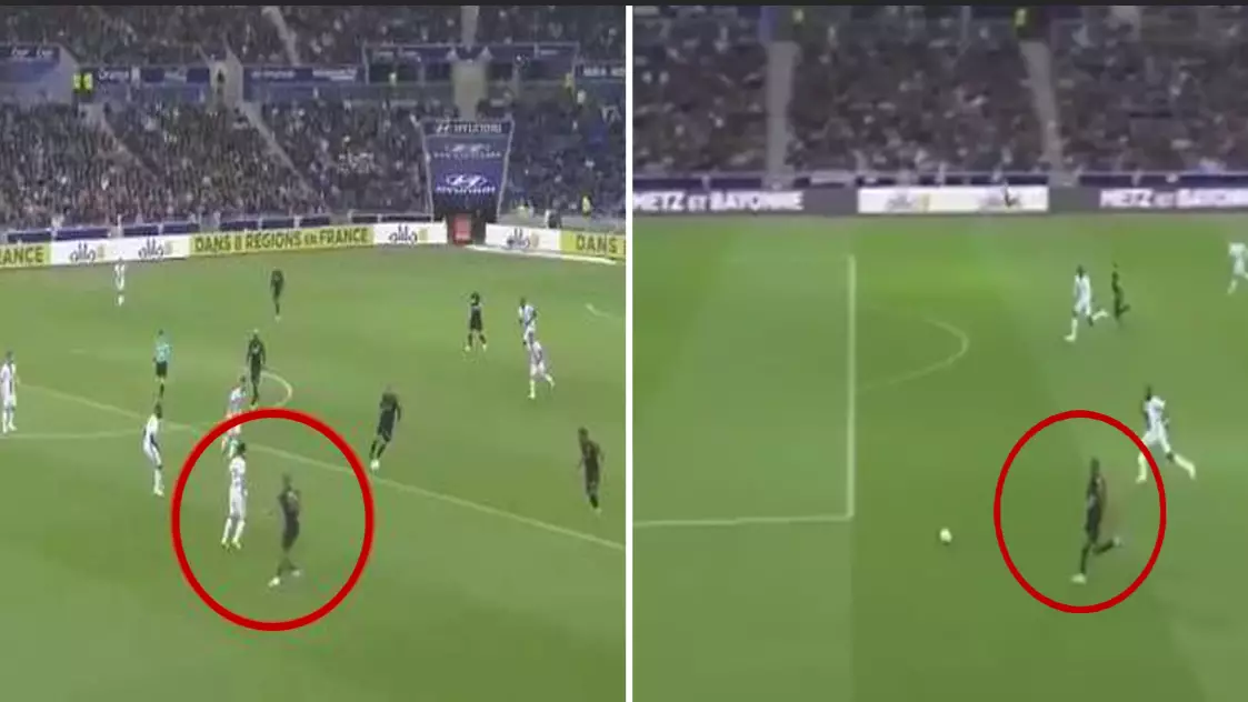 WATCH: 11 Second Clip Of Kylian Mbappe's Incredible Movement vs Lyon Goes Viral 