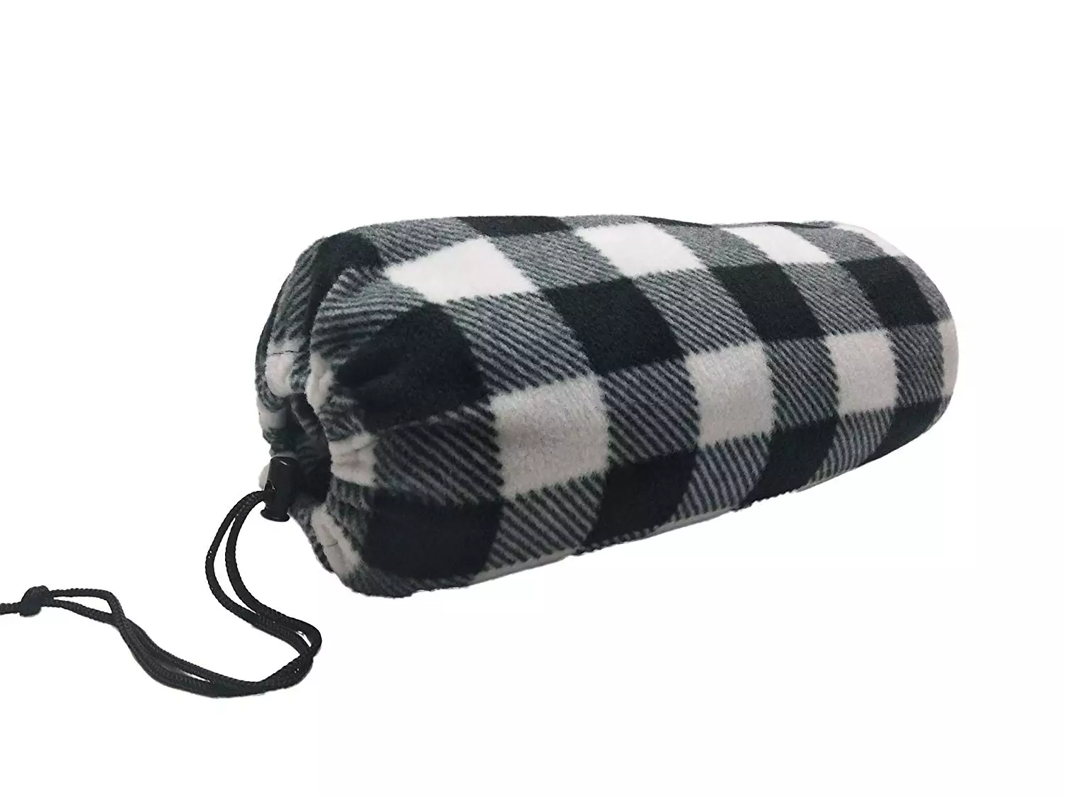 The blanket comes in a soft drawstring case (