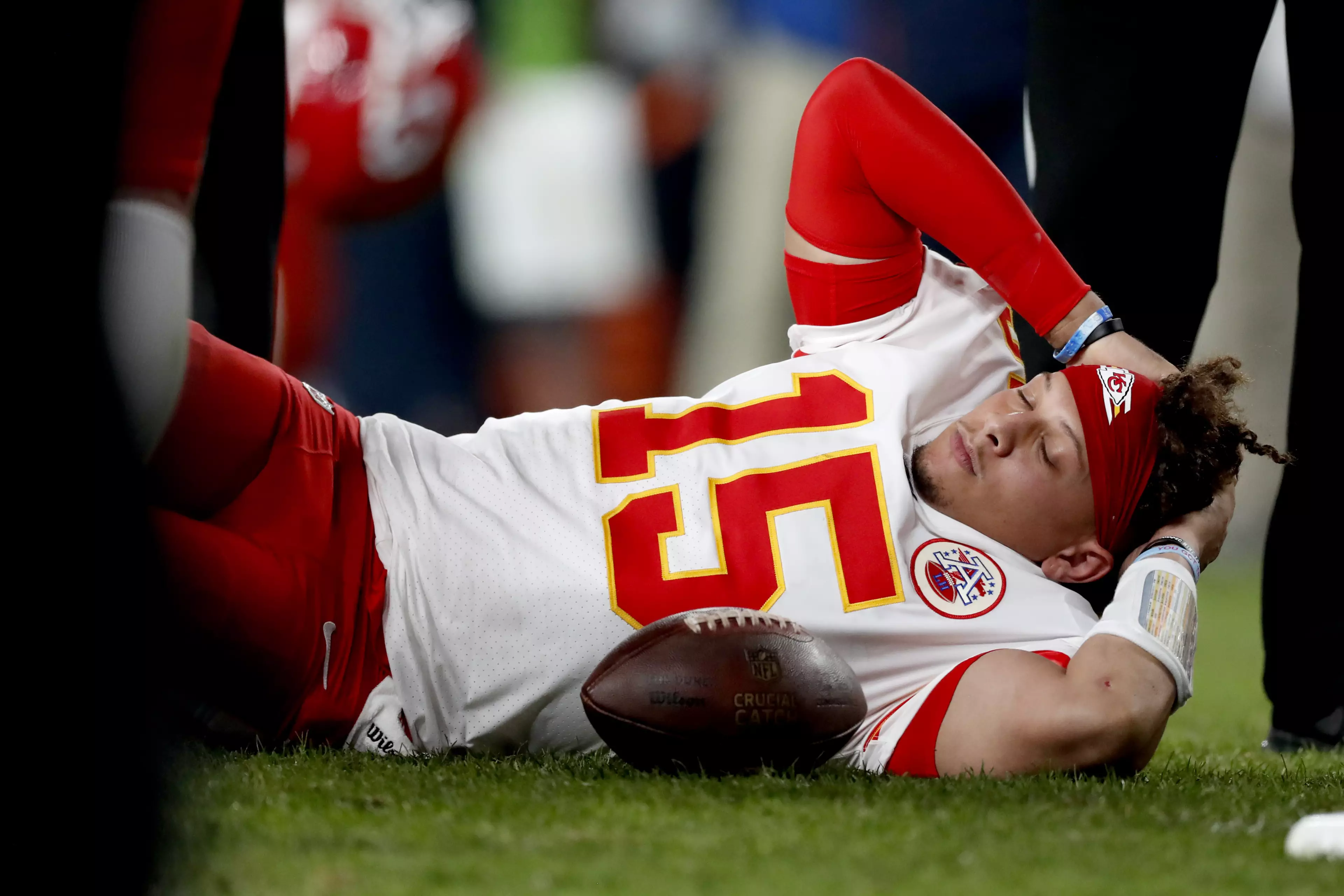 Patrick Mahomes suffered a knee injury in Kansas City Chiefs' win over Denver Broncos