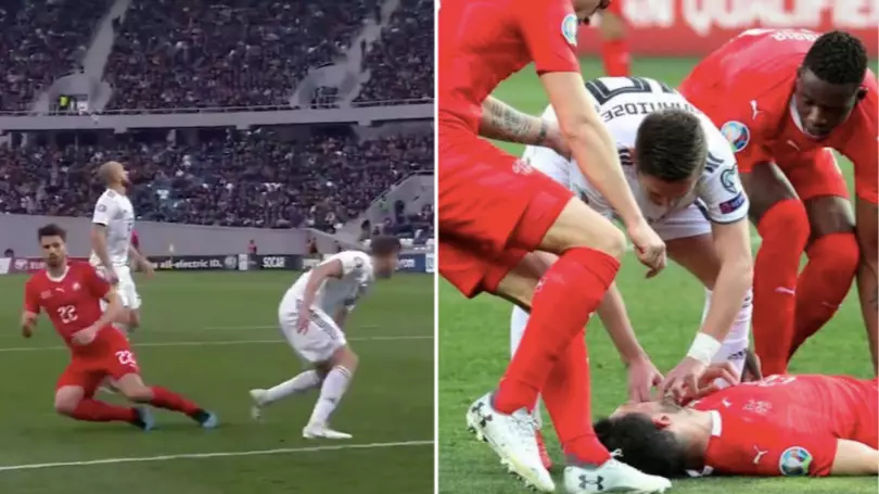 Georgia Player Saves Fabian Schar's Life After He Was Knocked Out 