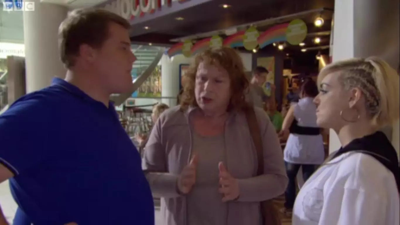 Pam Ferris also played Smithy's mum in Gavin and Stacey (