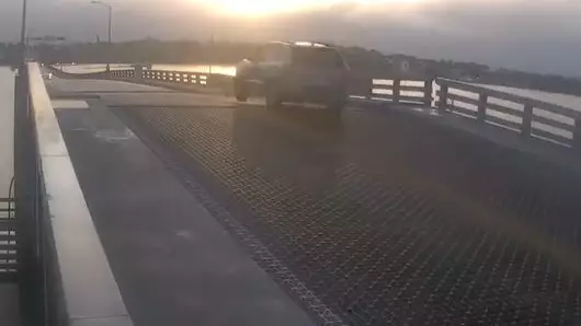 Police Looking For Driver Who Smashed Through Barriers To Jump Drawbridge