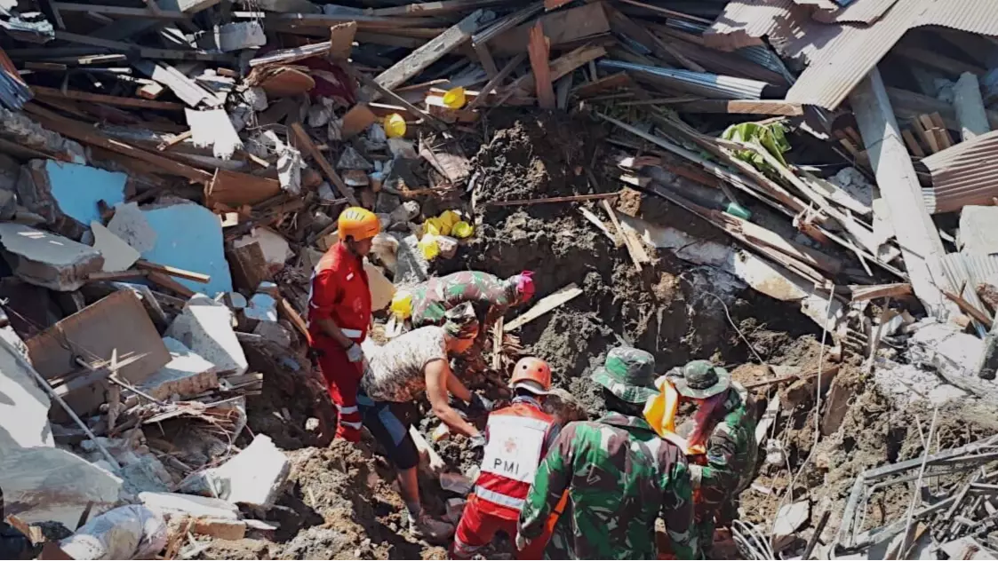Search For Survivors Of Devastating Indonesian Earthquake Called Off