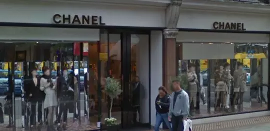 The Chanel shop on Sloane Street.