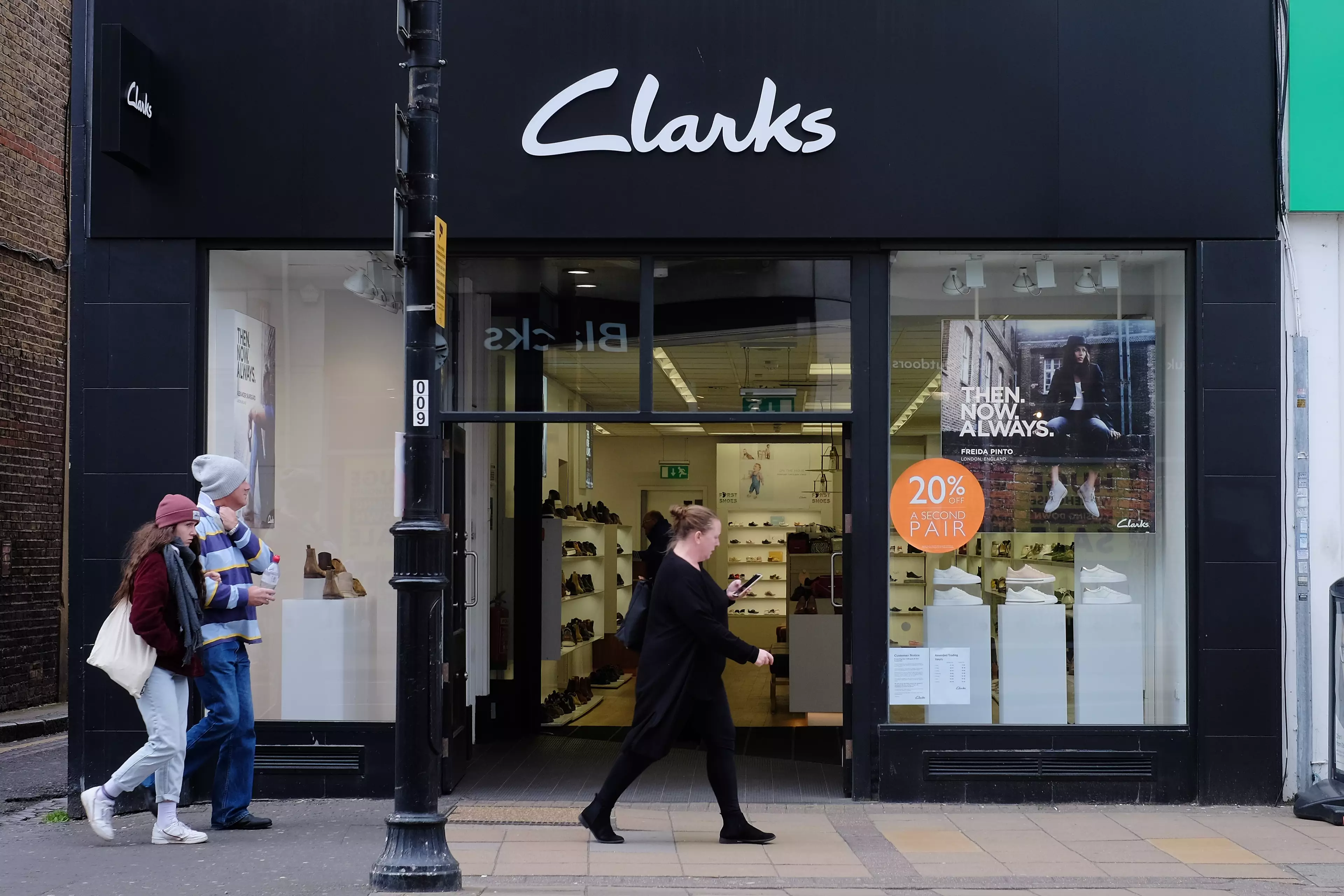 Head to your nearest Clarks to get fitted (