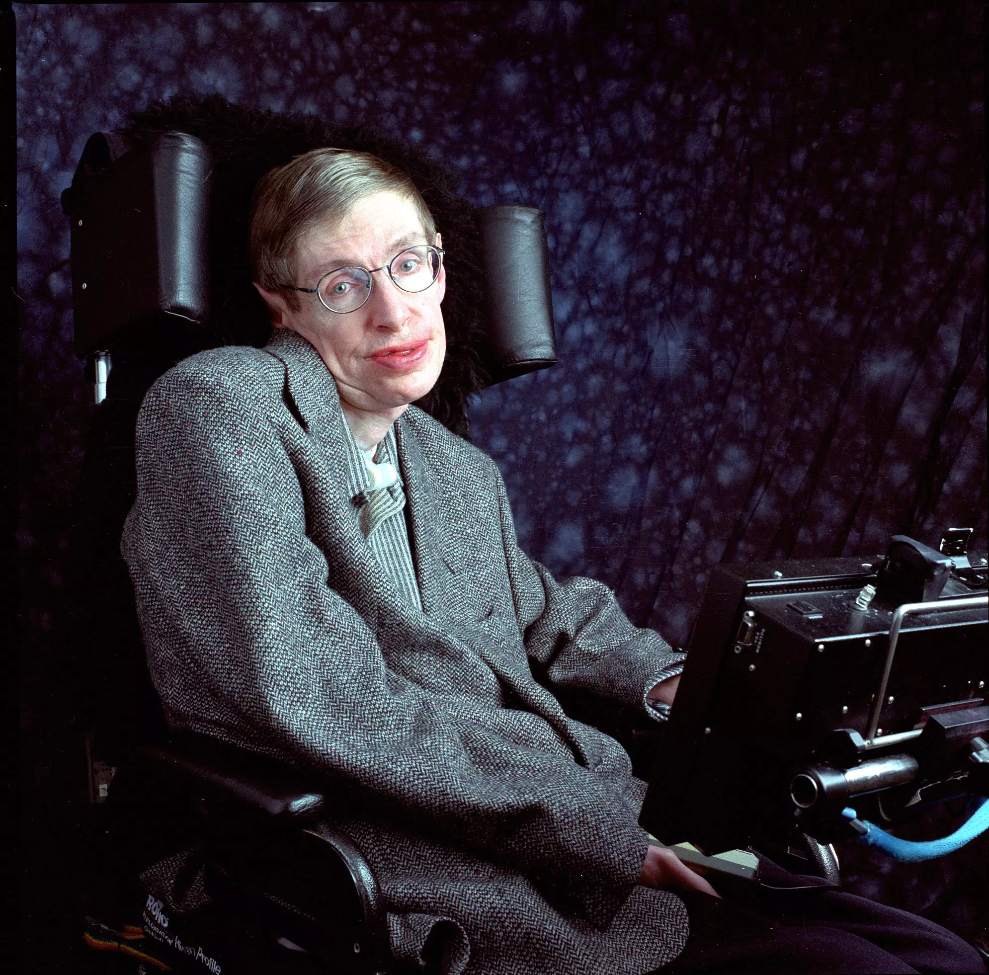 Hawking in 1988.