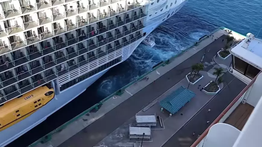 Couple Watch On As Cruise Ship Leaves Them Stranded In The Bahamas