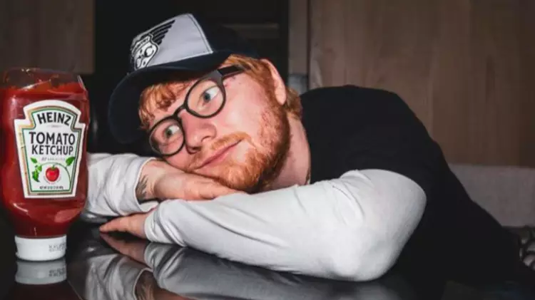 ​Limited Edition Ed Sheeran Ketchup Bottles Listed On eBay For As Much As £72