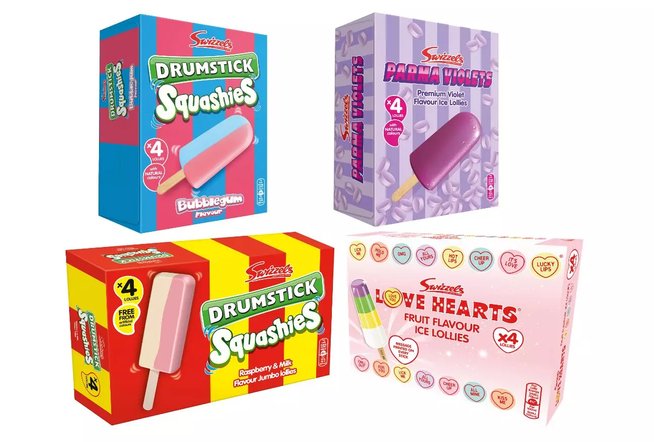 The sweetie flavoured lollies are perfect for summer (