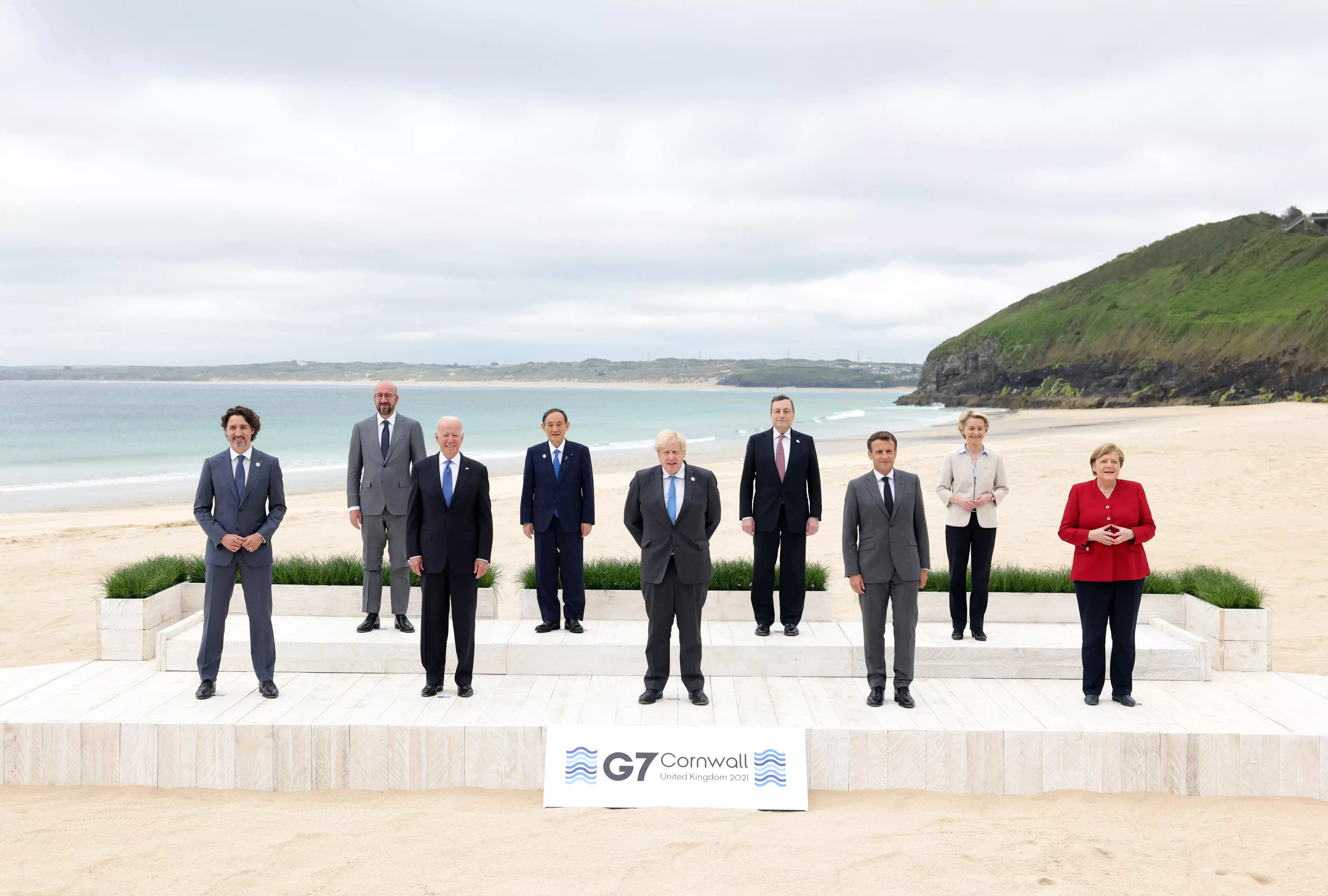 G7 Summit in Cornwall, June 2021. (