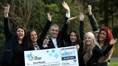 Taxi Driver Scoops £24.5 Million National Lottery Jackpot