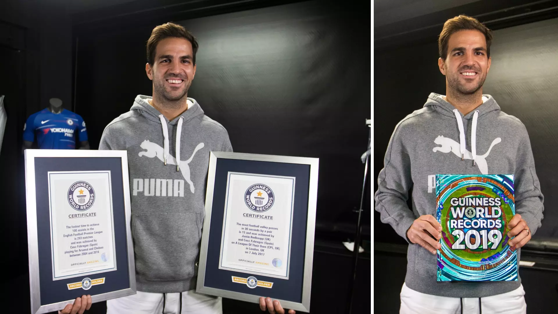 Cesc Fàbregas Smashes An Assist Record To Enter The Guinness World Records 2019