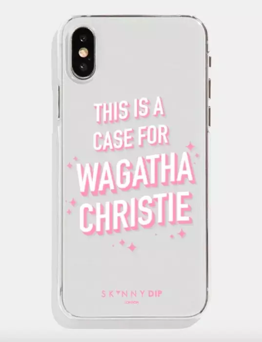 Skinny Dip London released a Wagatha Christie phone case shortly after the public row. (