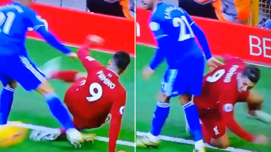 Only Roberto Firmino Could Pull Off A No-Look, Back Heel Nutmeg While On The Floor 