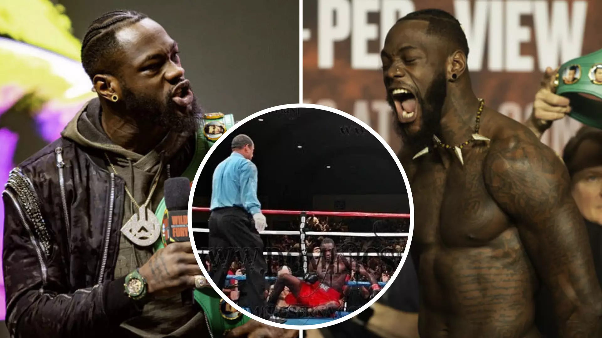 Deontay Wilder Was Left With 'Very Wobbly Legs' After Only Professional Knockdown Of His Career