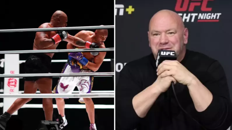 Dana White Was 'Blown Away' By Mike Tyson's 'F***ing Awesome' Performance In Roy Jones Jr Exhibition Bout