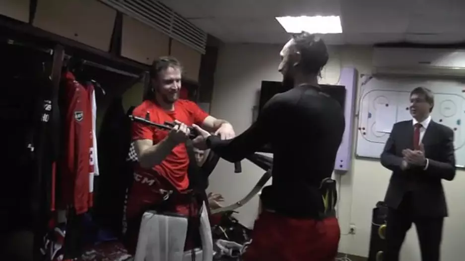 Russian Man Named Man Of The Match And Given AK47 As Prize