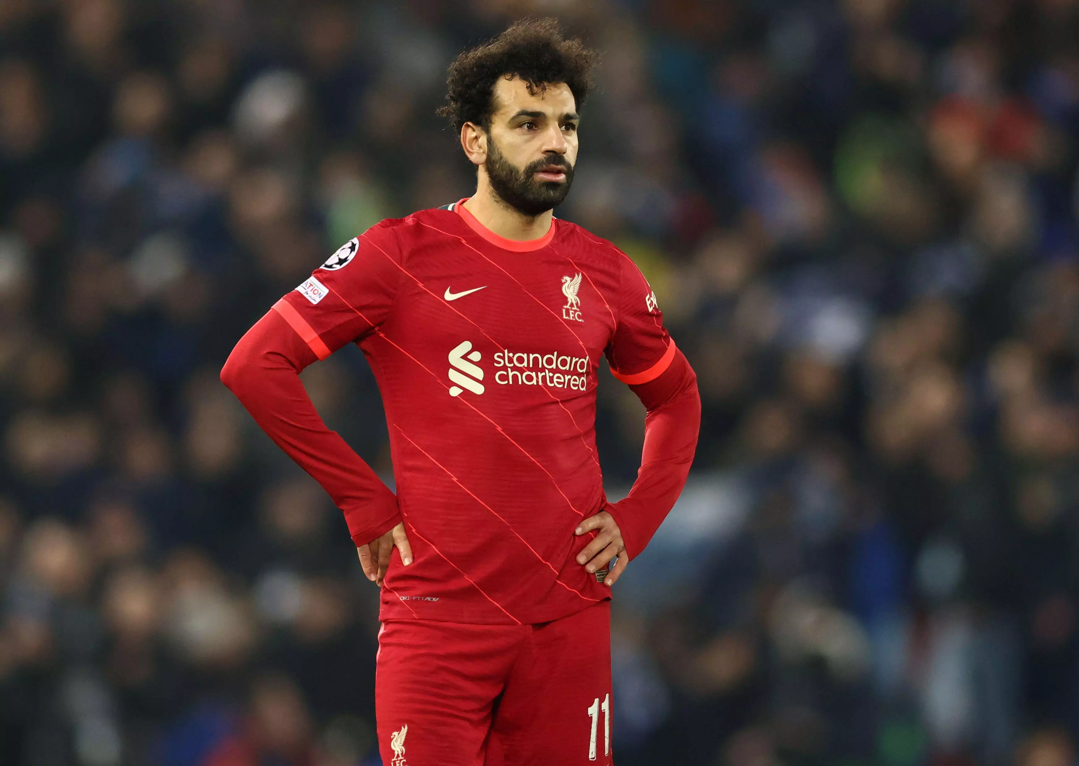 Salah is out of contract at Liverpool in the summer of 2023 (Image: PA)