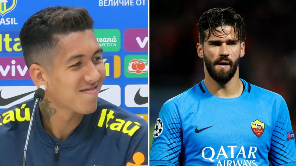 Roberto Firmino Asked If Alisson Has Asked About Liverpool, He Responds 