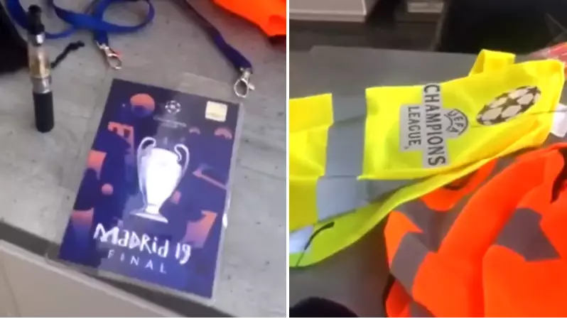 Madrid Police Seize Fake Steward Equipment Ahead Of Champions League Final
