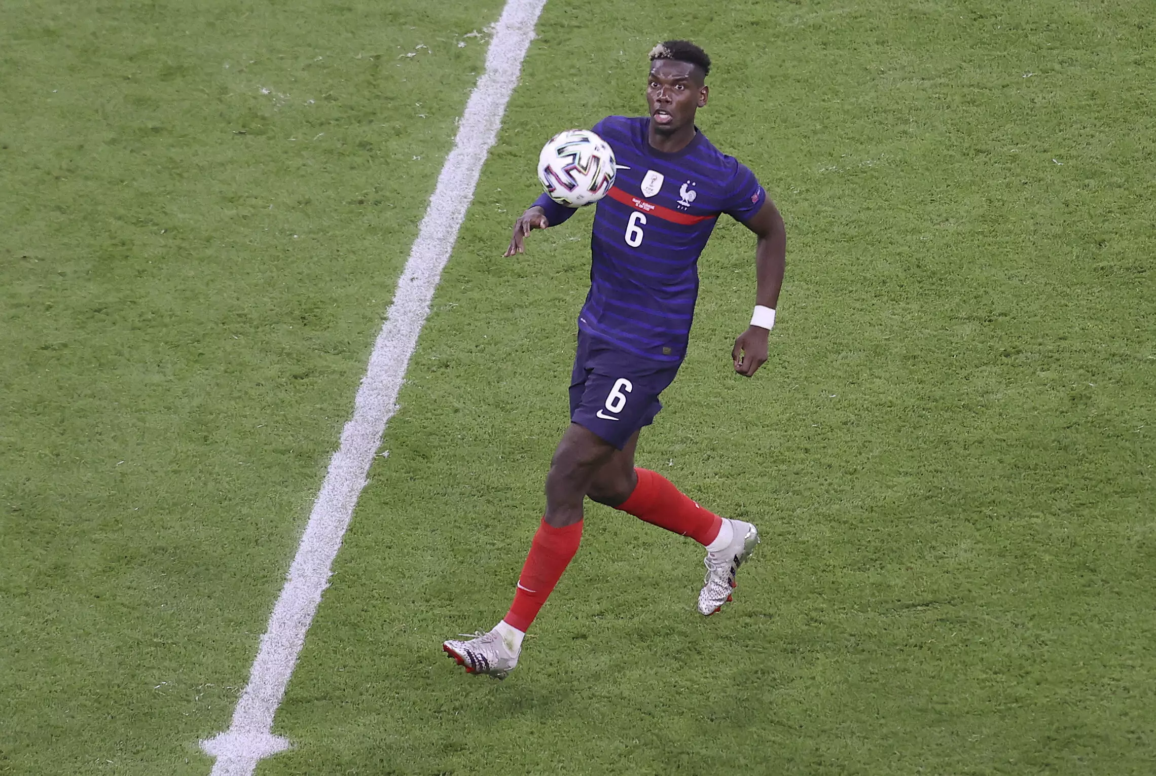 Pogba was extremely impressive against Germany. Image: PA Images