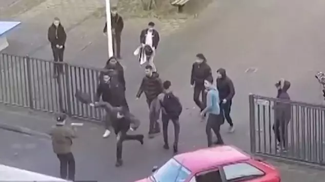 Students Fend Off Knife Attacker With School Bags In The Netherlands