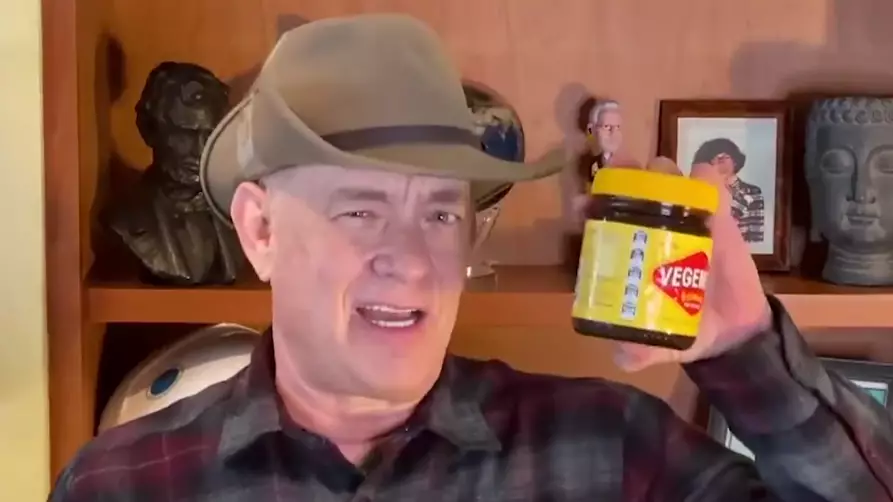Tom Hanks Takes A Crack At An Aussie Accent While Joking About How Much Vegemite He Likes