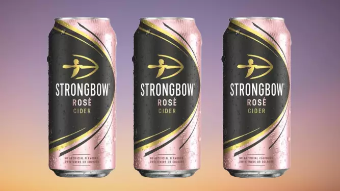 Strongbow Has Launched A Rosé Cider