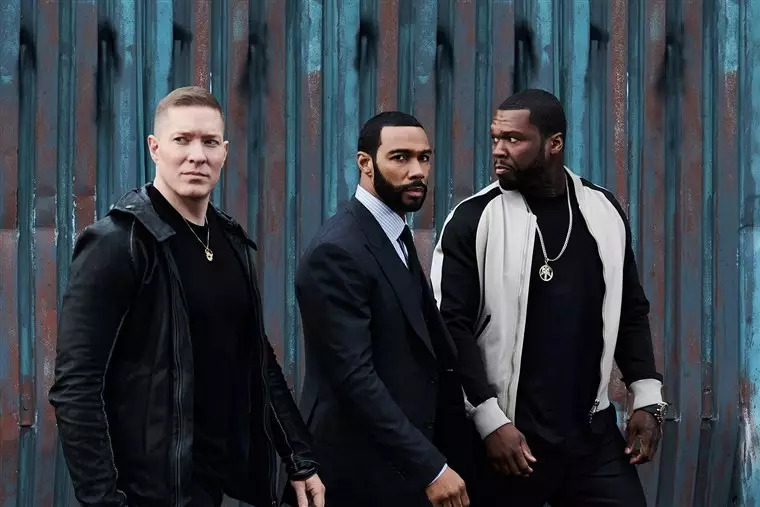 Joseph Sikora, Omari Hardwick and 50 Cent star in 'Power'.