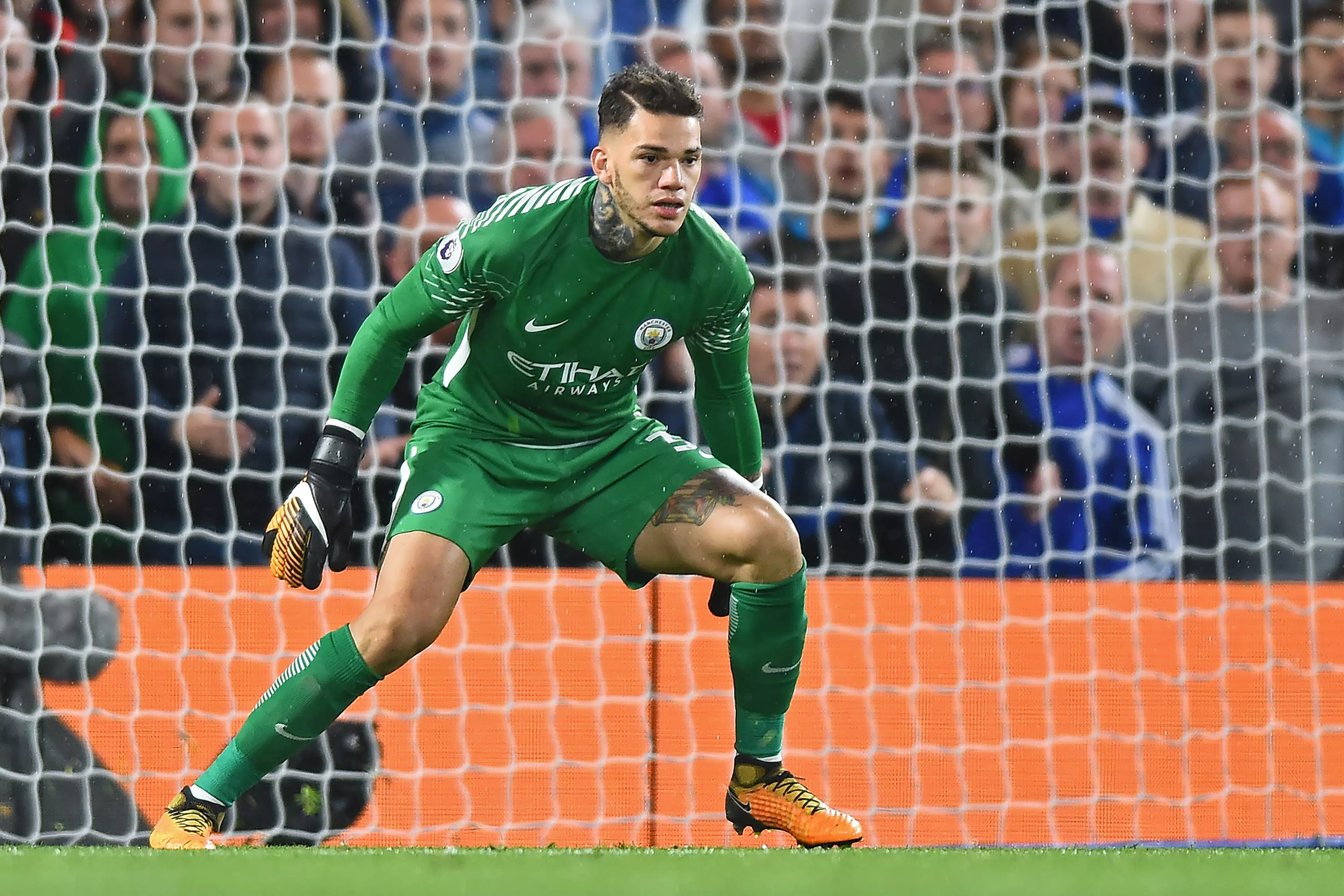 Ederson has also been impressing this season. Image: PA Images.