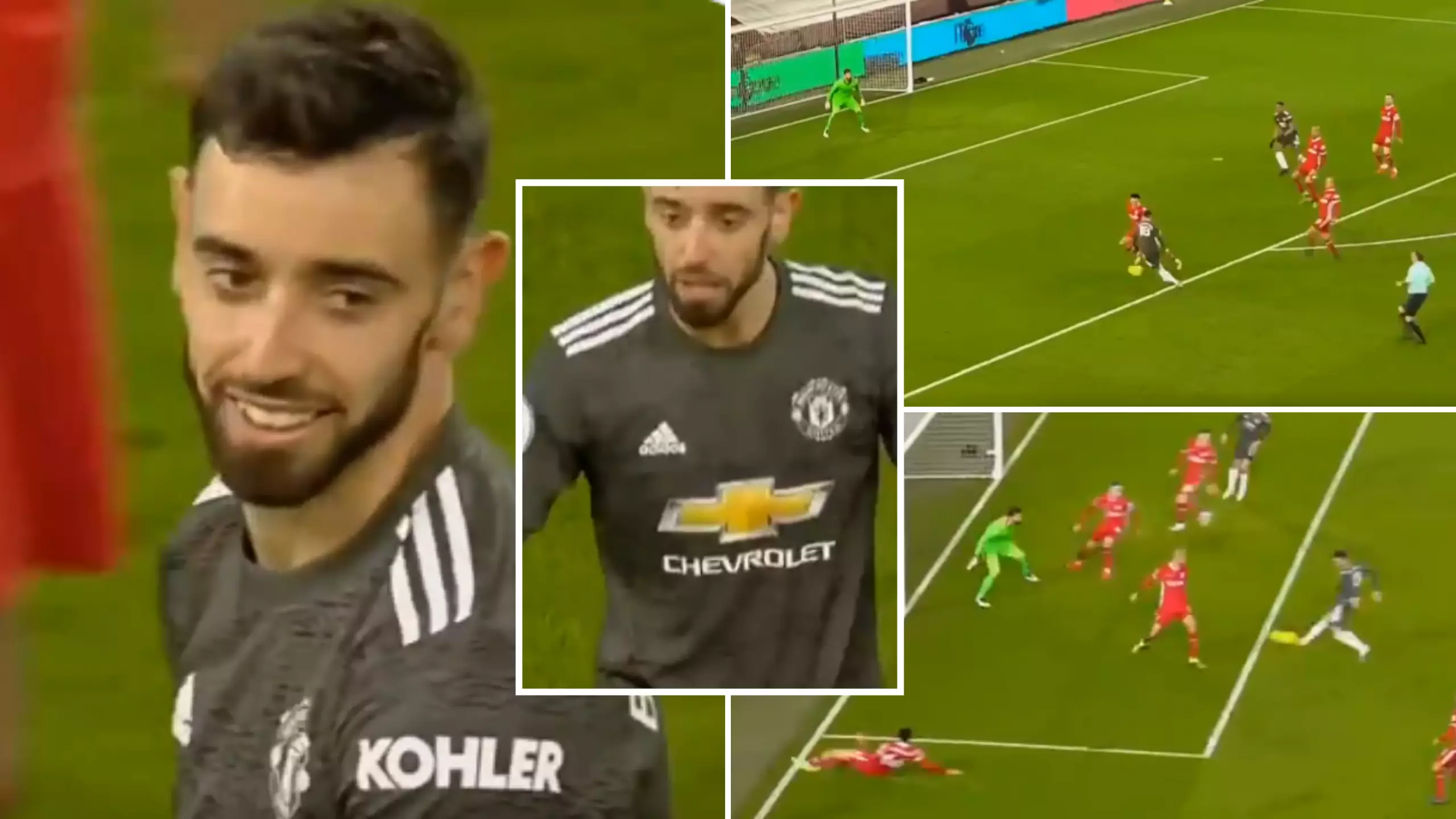 Highlights Of Bruno Fernandes' 'Disasterclass' During Liverpool Vs Manchester United Make For Brutal Viewing
