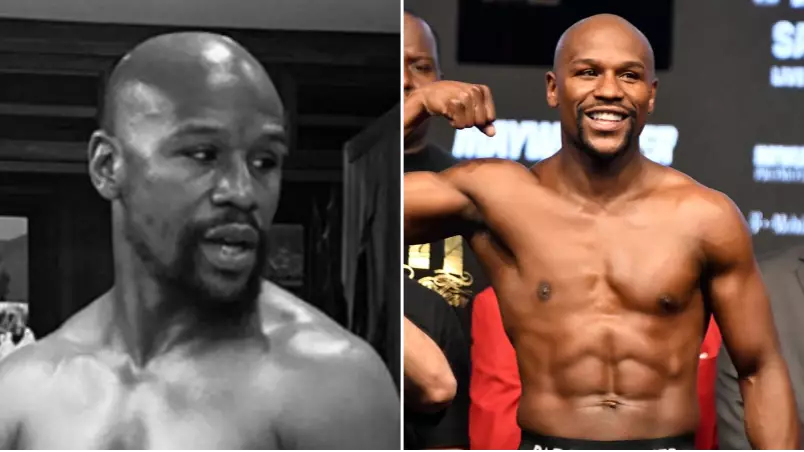 Floyd Mayweather Shows Off Incredible Physique, Three Years On From Conor McGregor Fight