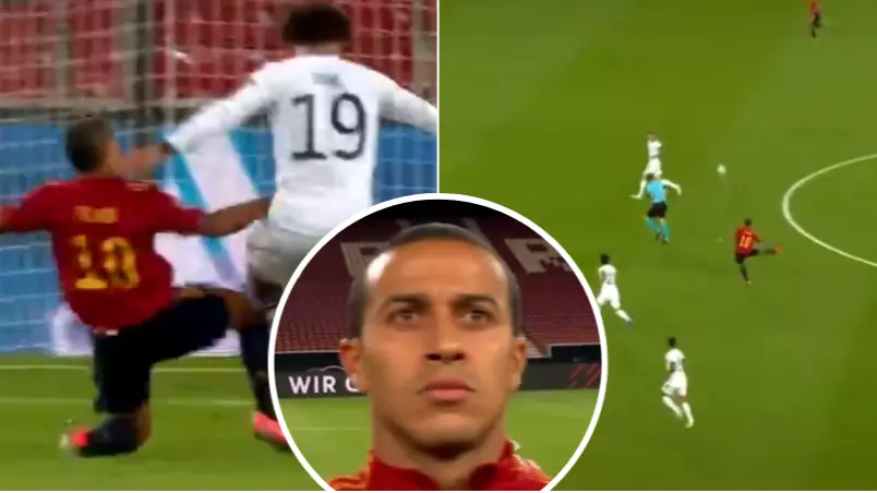Liverpool Target Thiago Dropped A Midfield Masterclass For Spain Against Germany