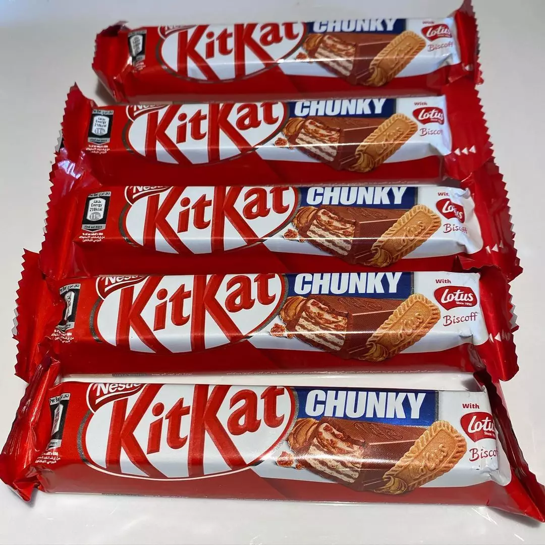 The chocolate bars are originally sold in Dubai and are shipped to the UK via GB Gifts (
