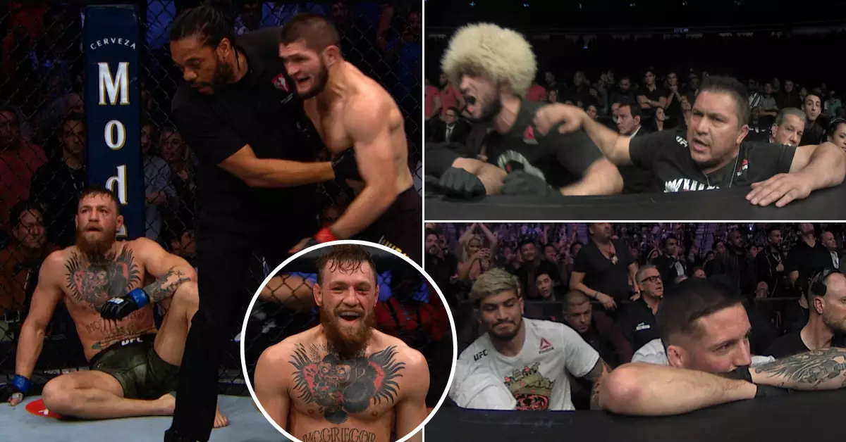 UFC ‘Corner Cam’ Video Gives Amazing Insight Into Khabib Vs Conor McGregor Clash