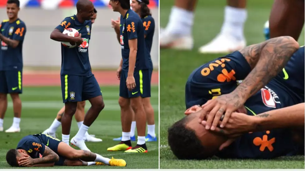 Neymar Is Training Hard For World Cup Quarter-Final Against Belgium