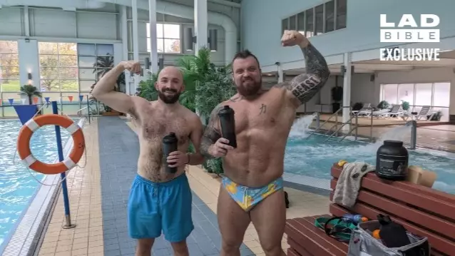 Guy Tries To Eat And Train With Eddie Hall For A Day
