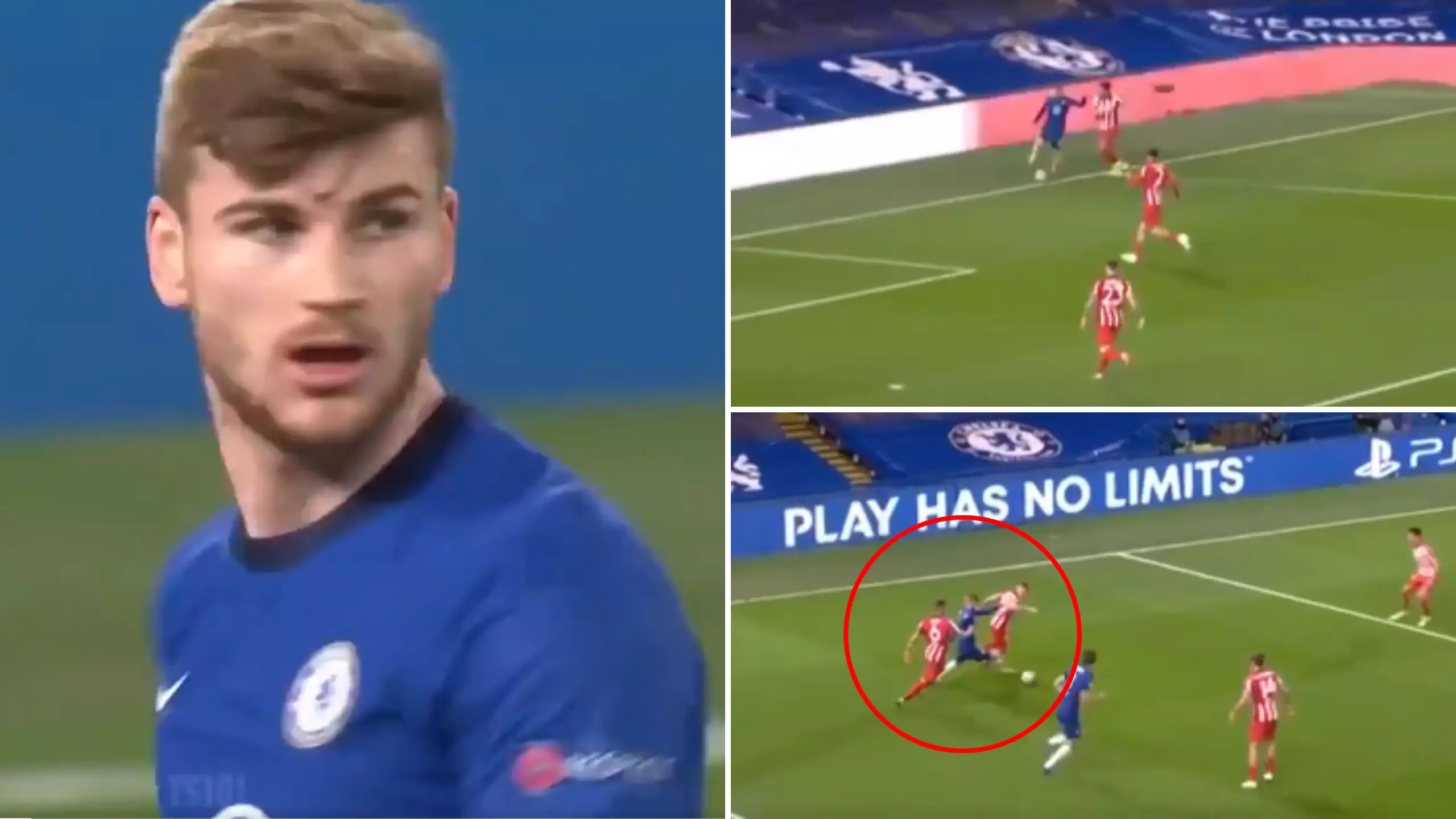 Highlights Of Timo Werner's 'Complete Centre Forward Performance' Vs Atletico Are Incredible