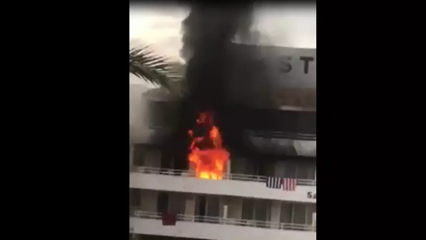 Four Brits Appear In Court Charged With Setting Magaluf Hotel On Fire After 'Prank Goes Wrong'