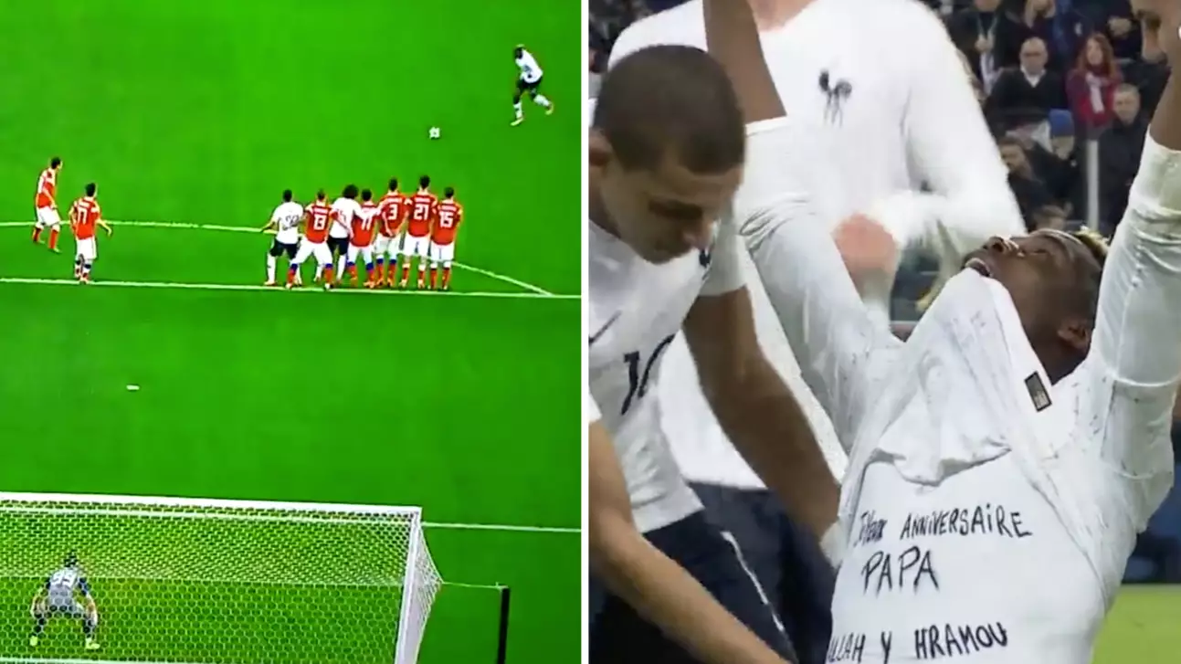 Paul Pogba Scores Free Kick And Sets Up Kylian Mbappe In France Game