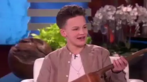 Teenage Busker Is Flown To US To Perform In Front Of Millions On The Ellen Show