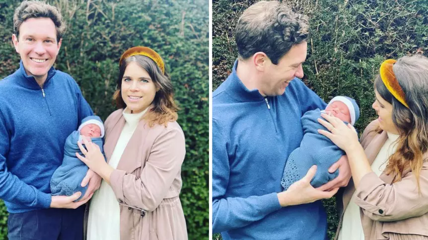 Princess Eugenie Reveals Baby's Name In First Pictures