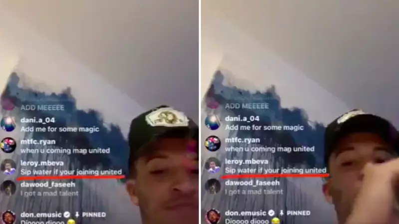 Fans Convinced Jadon Sancho Is Signing For Manchester United After Instagram Live
