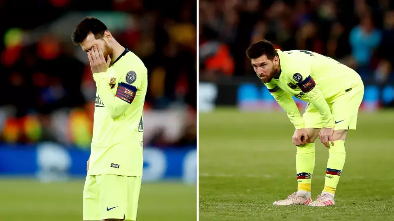 Lionel Messi Was Involved In An Altercation With Barcelona Fans Following Loss
