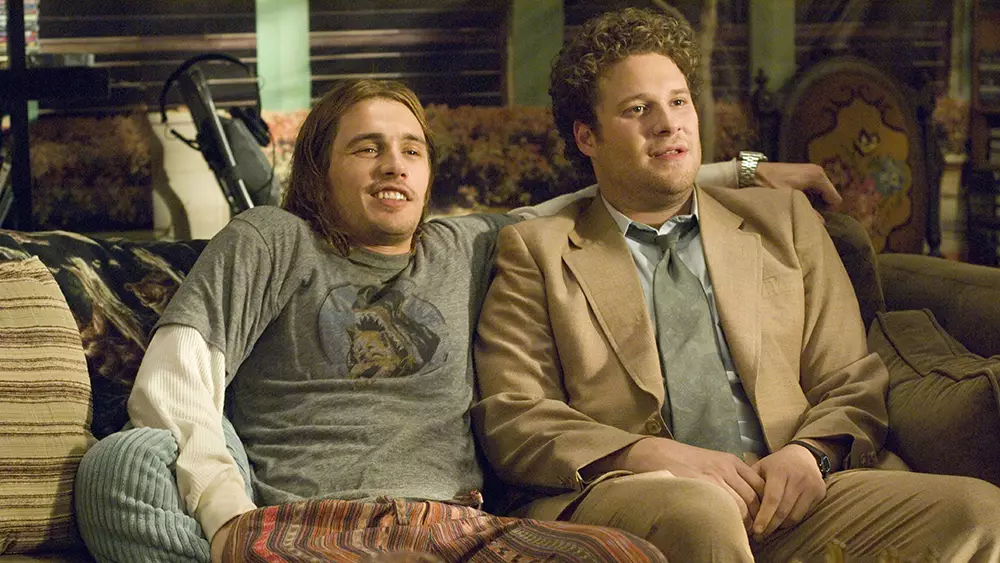 Rogen and Franco in Pineapple Express.
