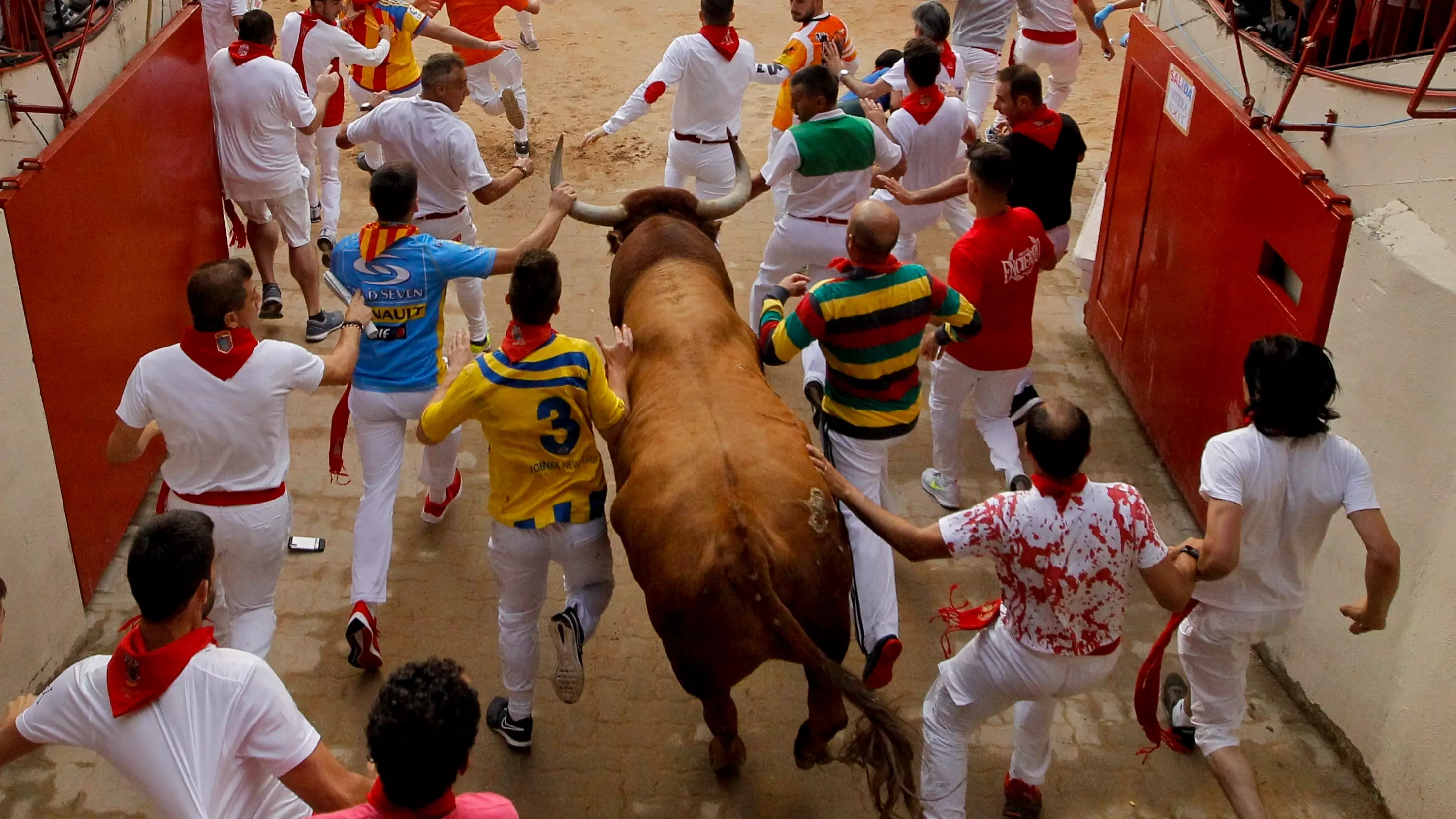 Two Aussies Gored During Spanish Running Of The Bulls Festival