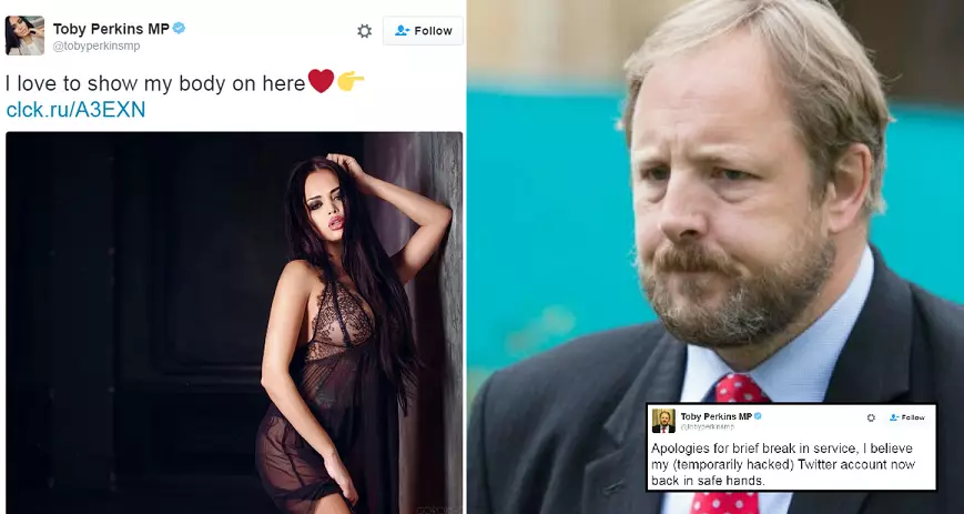 Labour MP's Twitter Gets Hacked And Turns Him Into Half-Naked A Lingerie Model