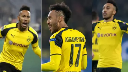 Pierre-Emerick Aubameyang Reveals His Inspiration Behind His Hat-Trick Against Benfica